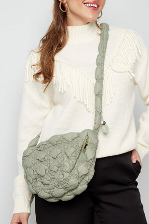 Shoulder bag cloudy life - white h5 Picture2